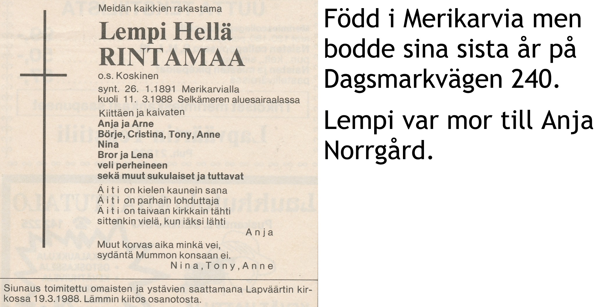 Rintamaa Lempi Hellä