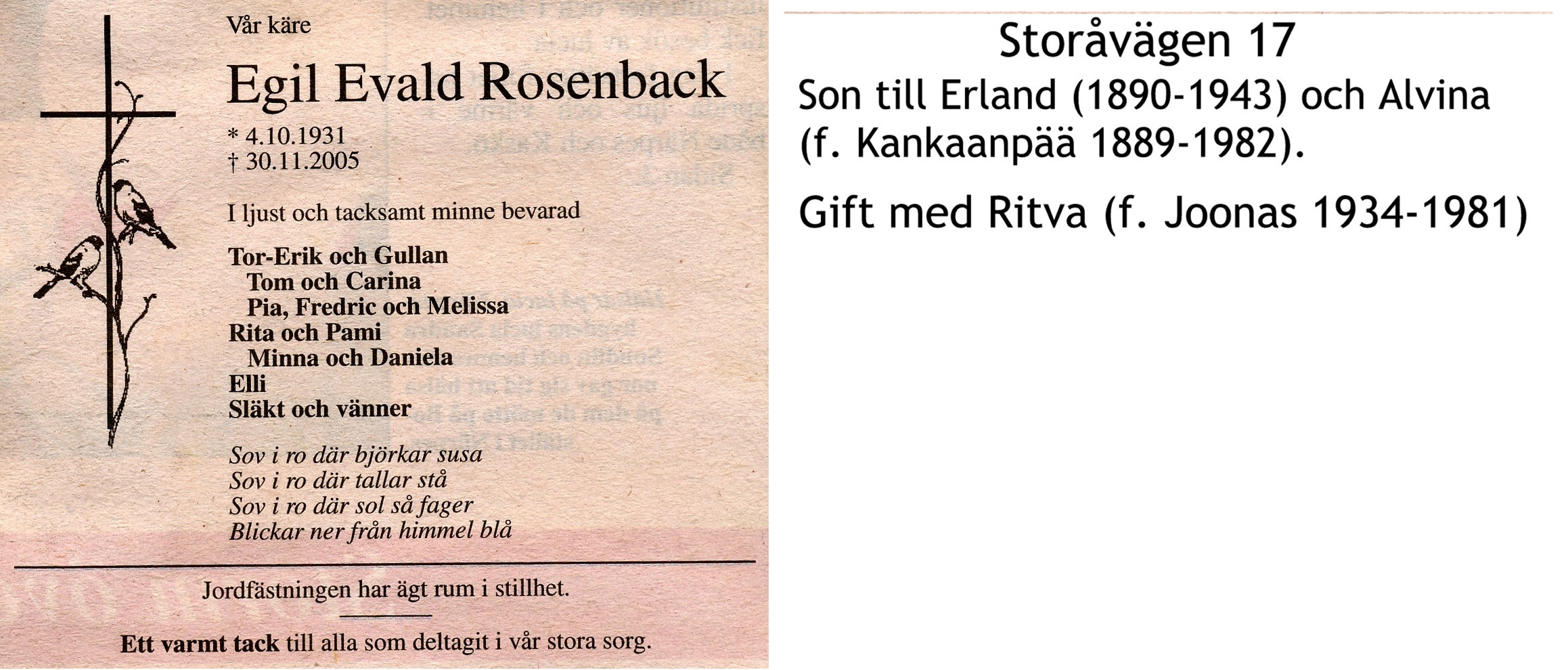 Rosenback Egil