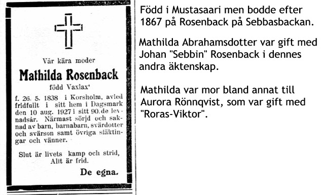 Rosenback Mathilda