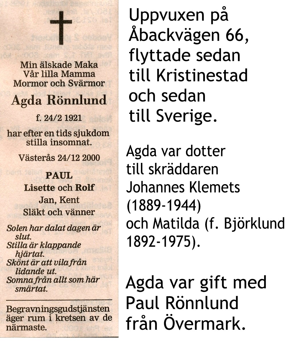 Rönnlund Agda