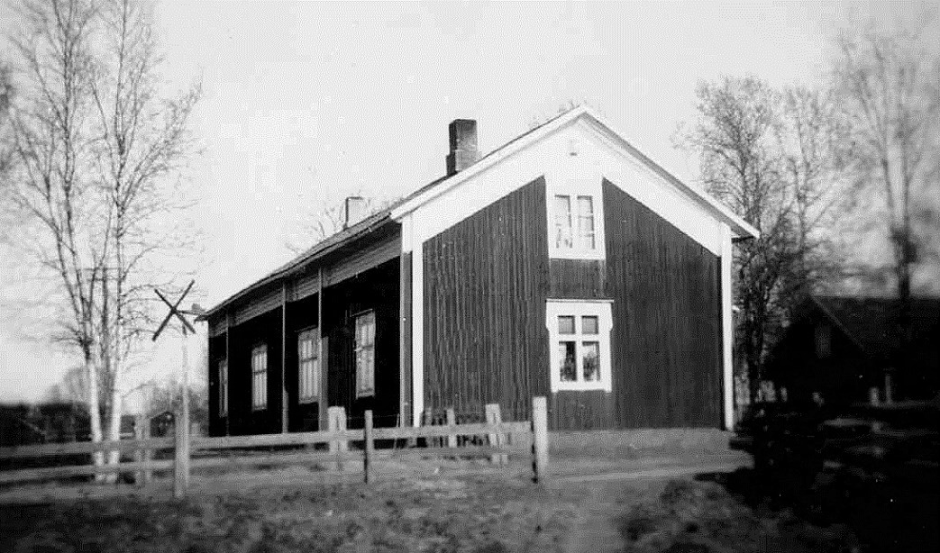 Gården där "Andersas" fotograferad för länge sedan.