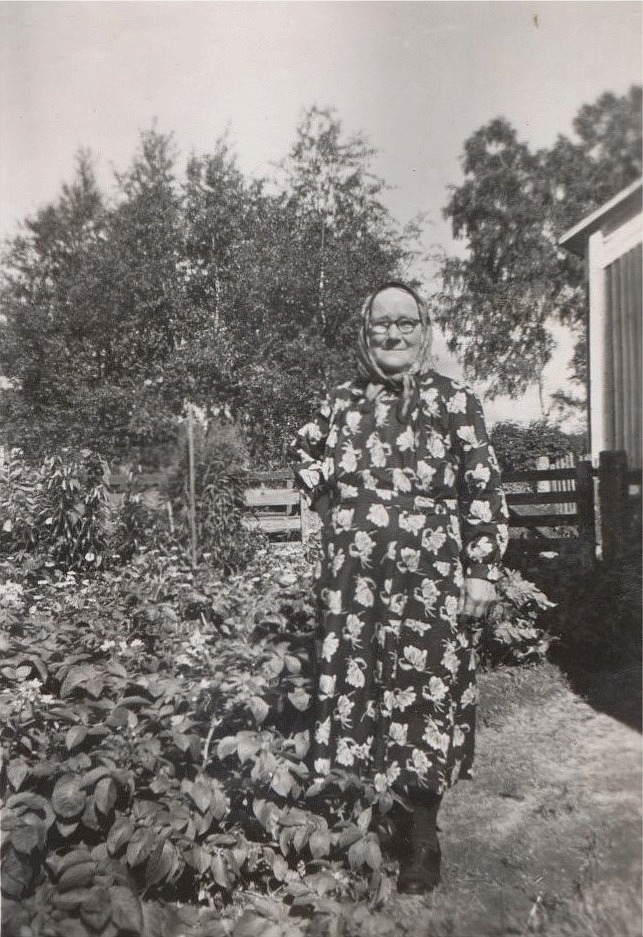 Selma Klemets (1886-1973) var dotter till Erik Johan Johansson Klemets (1849-1893) och Maja Sofia Korsbäck (f.1849). Hon gifte sig 1909 med änklingen Erland Grönroos.