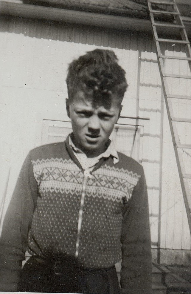 Roy Rosenback i unga år.